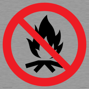 Prohibition: No campfire